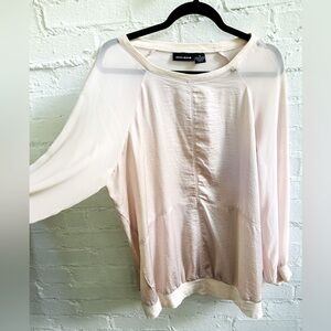 Pink DKNY Plus Size Sweatshirt. Chic !!